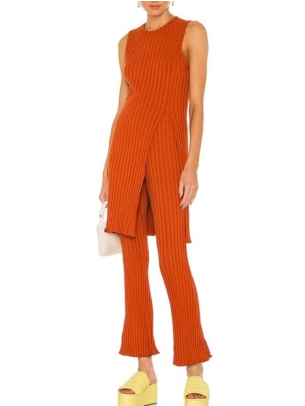 Simon Miller Saya Tunic in Caramel Size Large Rib